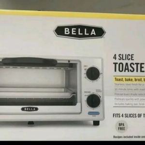 Bella | 4 Slice Toaster Oven | Stainless Steel